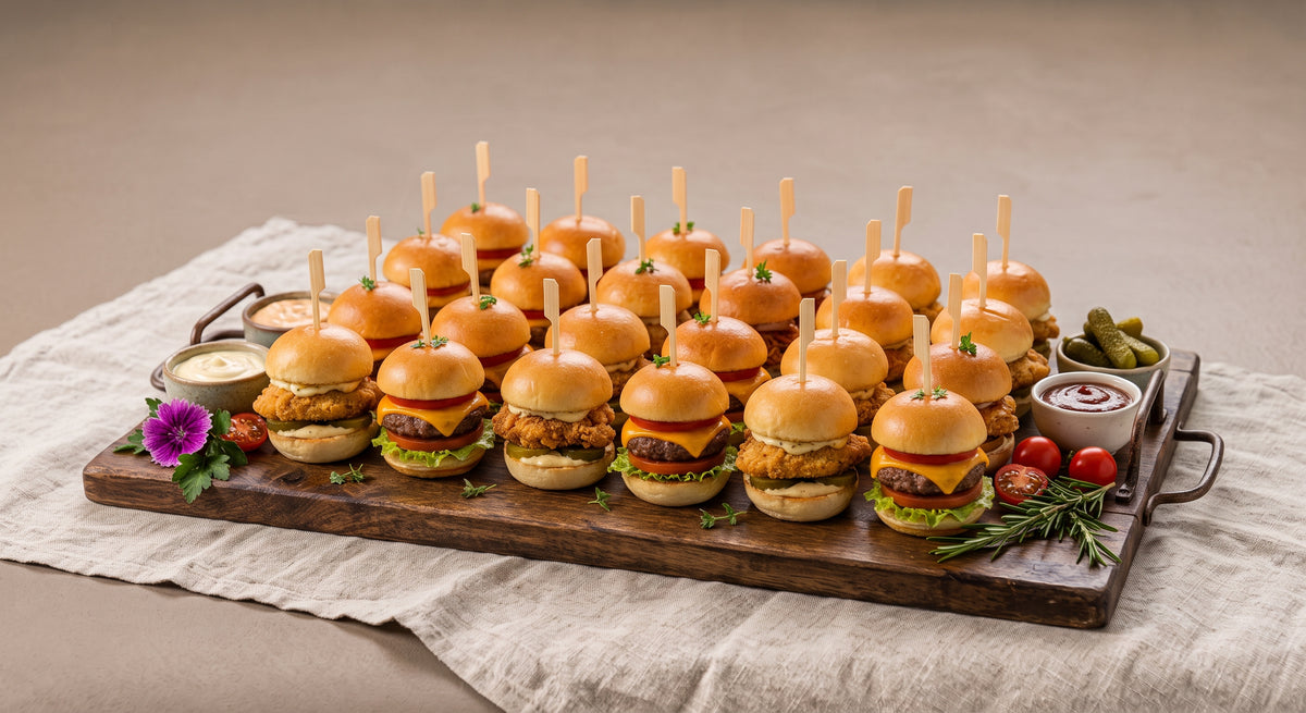 Bite Size Burger Platter (40 PCS)