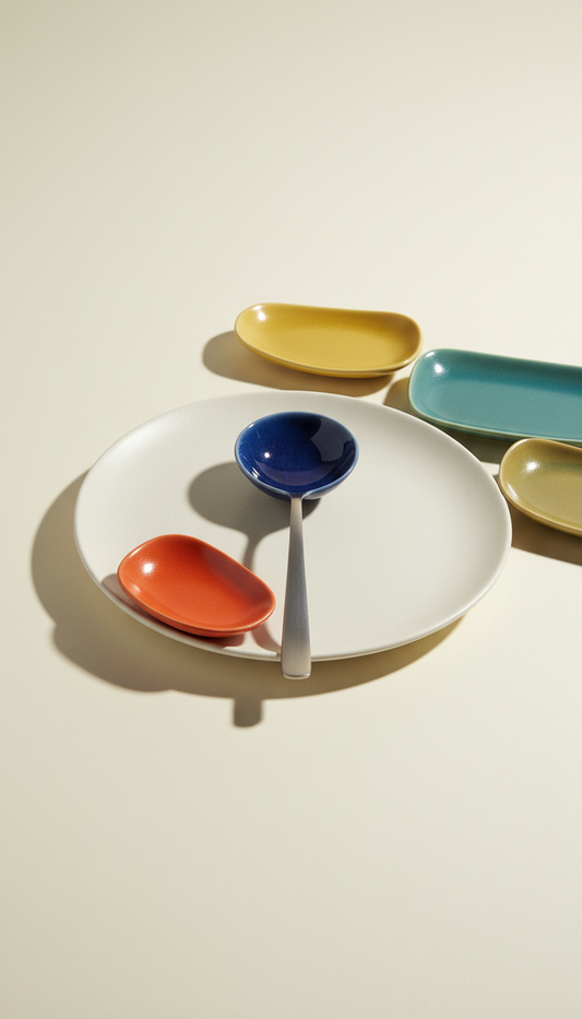 Deep Indigo Tuna Tataki Spoon