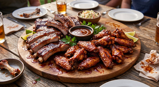 Ribs & Wings Platter (60 PCS)